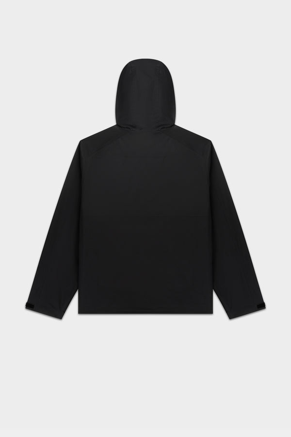 Balr. Hex Badge Rain Jacket Jet Black