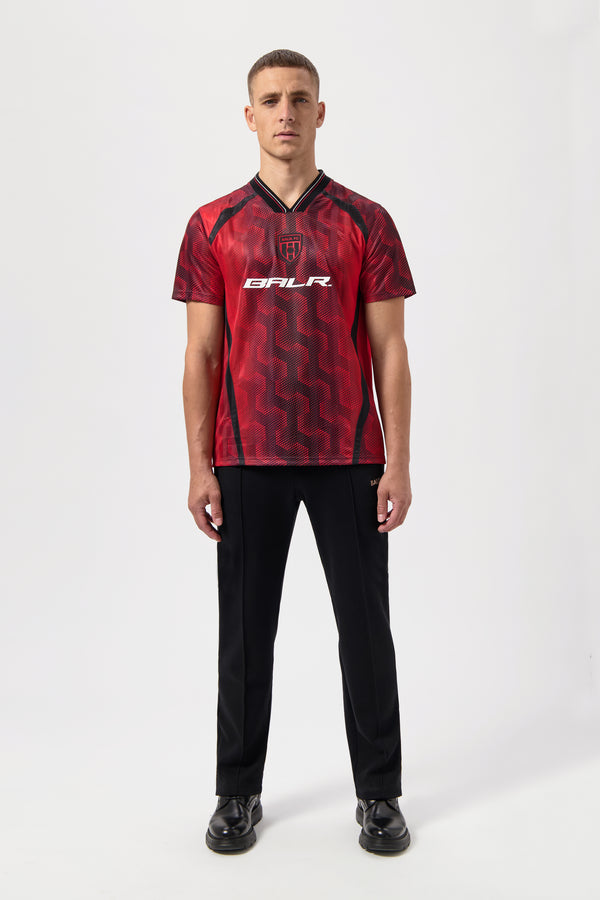 Balr. Hex Football Jersey Salsa Red