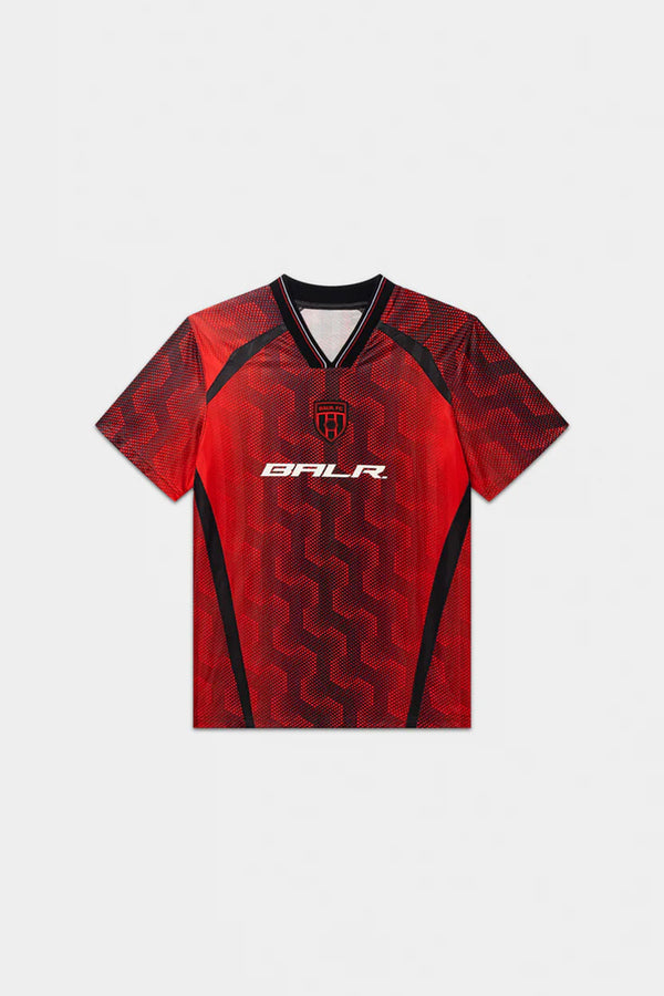 balr. Hex Football Jersey Salsa Red
