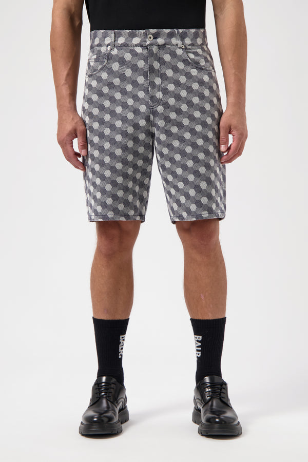 Balr. Hex Jacquard Relaxed Shorts Indigo