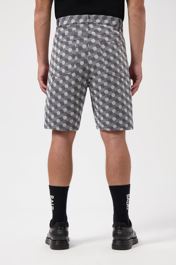 Balr. Hex Jacquard Relaxed Shorts Indigo