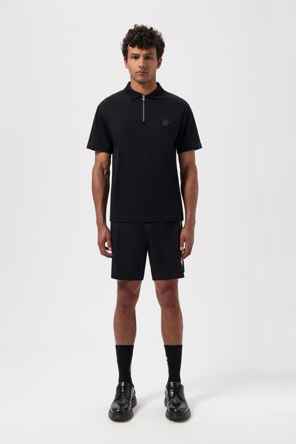 Balr. Hex-Series Polo Jet Black
