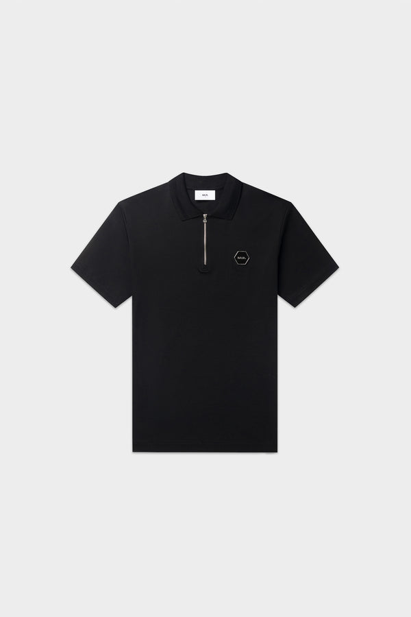balr. Hex-Series Polo Jet Black