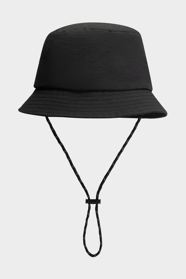 Balr. Hexline Badge Bucket Hat Jet Black