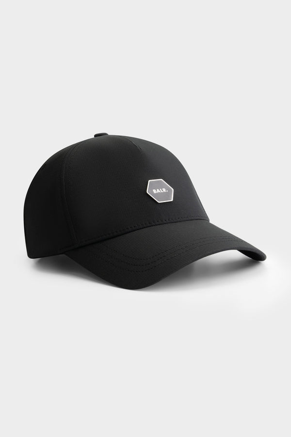 Balr. Hexline Badge Classic Cap Jet Black