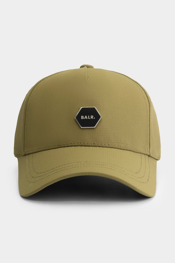 balr. Hexline Badge Classic Cap Sphagnum