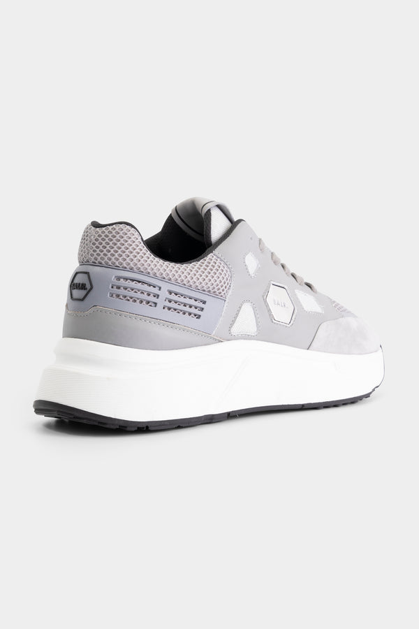 Balr. Hexline Mesh Runner Lt Grey