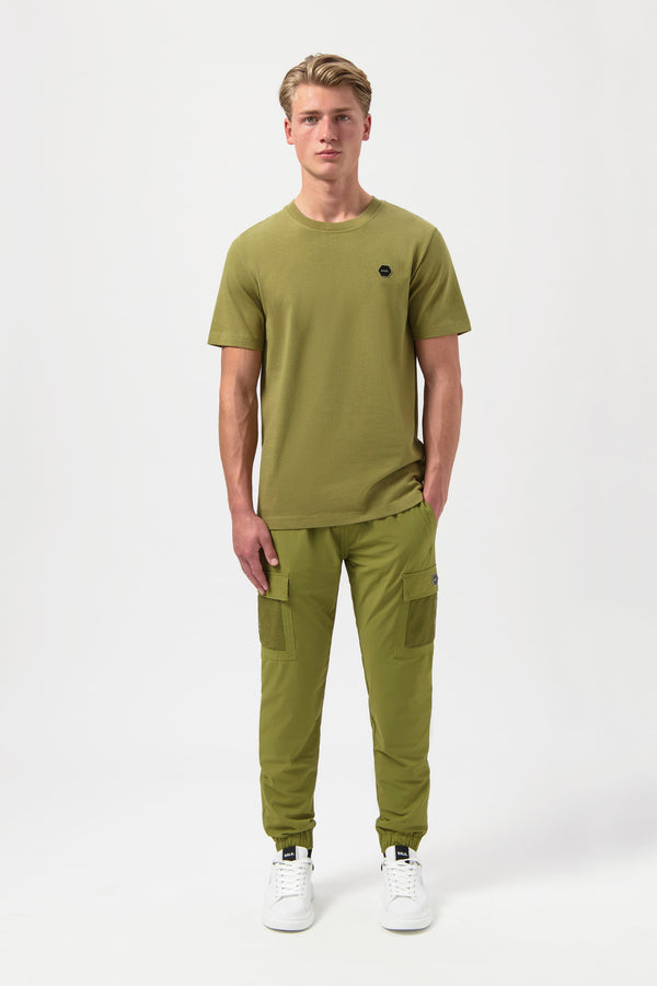 Balr. Hexline Regular Fit T-shirt Sphagnum