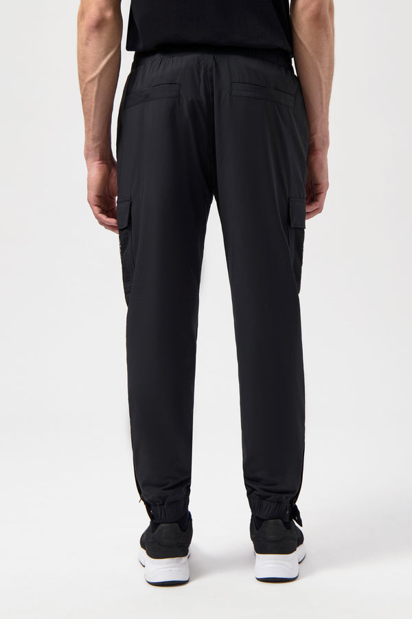 Balr. Hexline Regular Fit Track Pants Jet Black