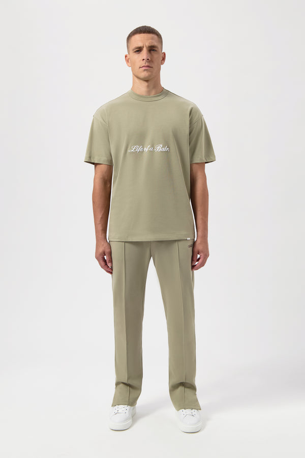 Balr. Identity Box T-Shirt Seneca Grey