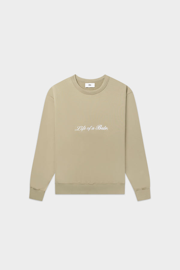 balr. Identity Crewneck Seneca Grey