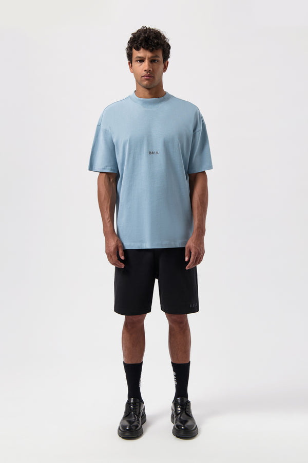 Balr. Logo Box T-Shirt Arona Blue