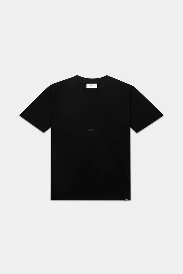 balr. Logo Box T-Shirt Jet Black