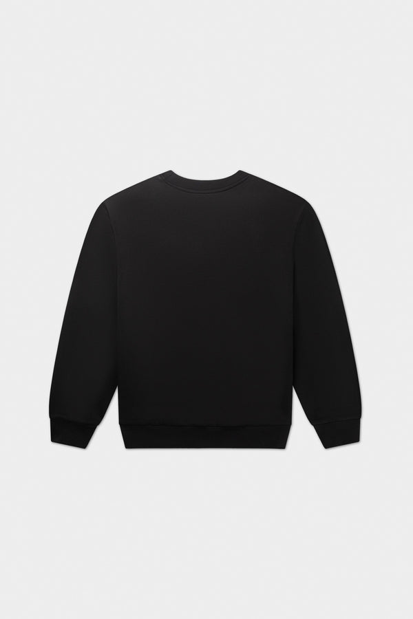 Balr. Logo Crewneck Jet Black
