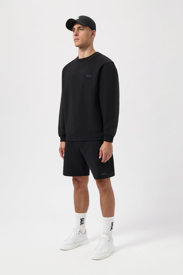 Balr. Logo Crewneck Jet Black