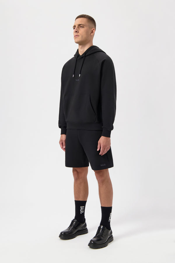 Balr. Logo Hoodie Jet Black