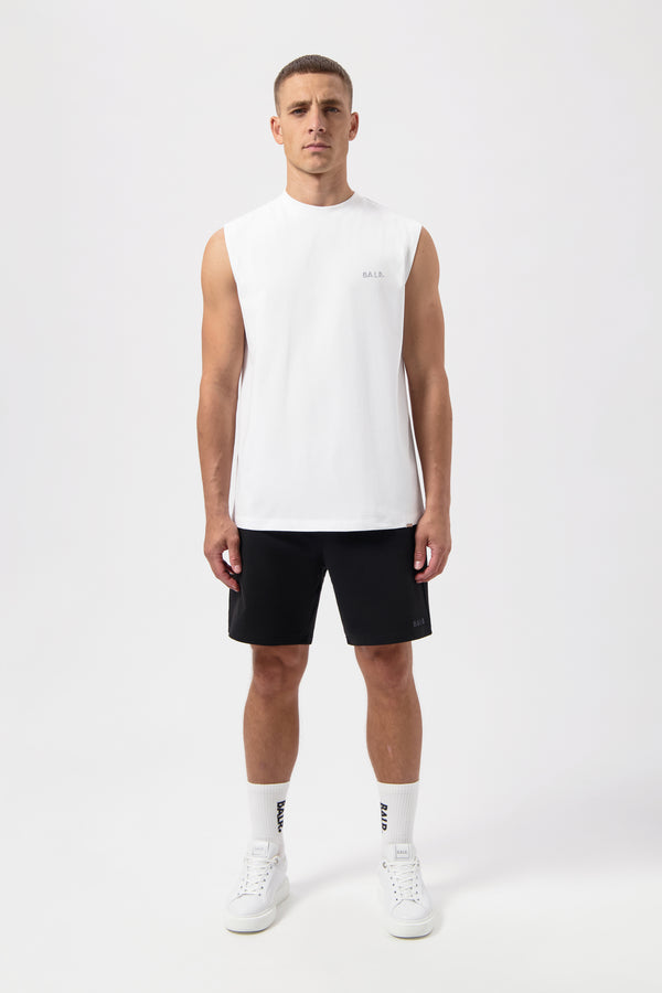 Balr. Logo Oversized Tanktop Bright White