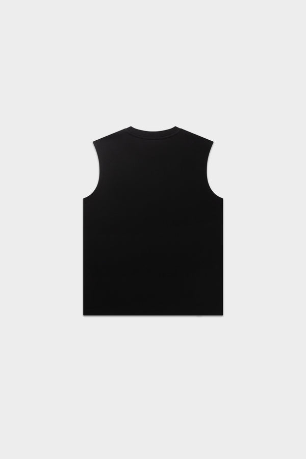 Balr. Logo Oversized Tanktop Jet Black