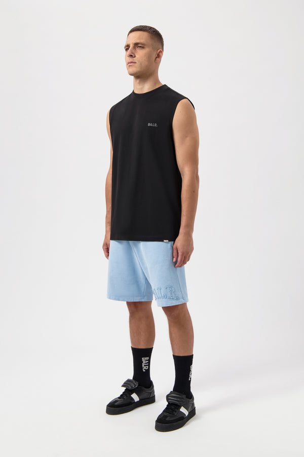 Balr. Logo Oversized Tanktop Jet Black