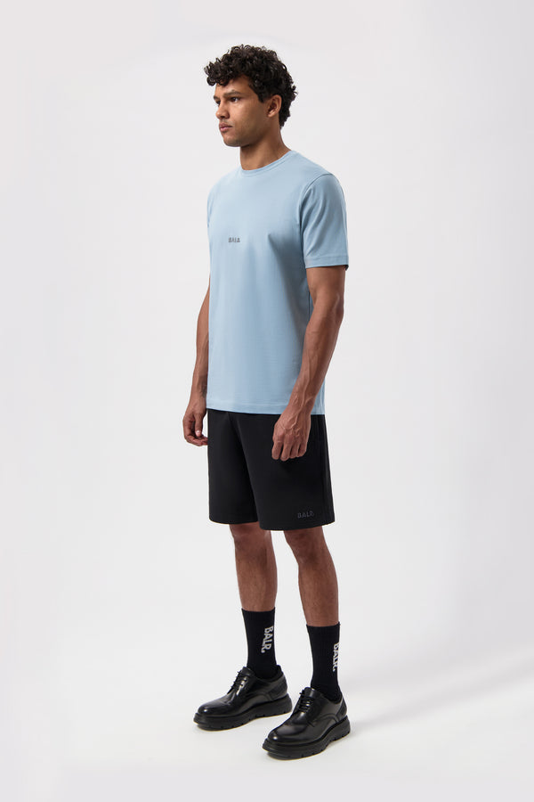 Balr. Logo Slim T-Shirt Arona Blue