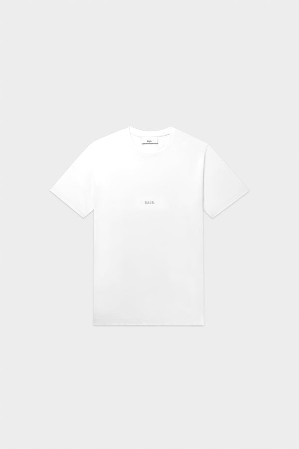 balr. Logo Slim T-Shirt Bright White