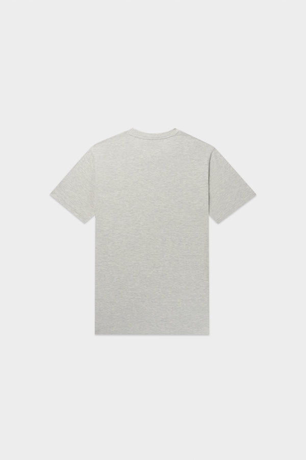 Balr. Logo Slim T-Shirt Lt Grey Melange