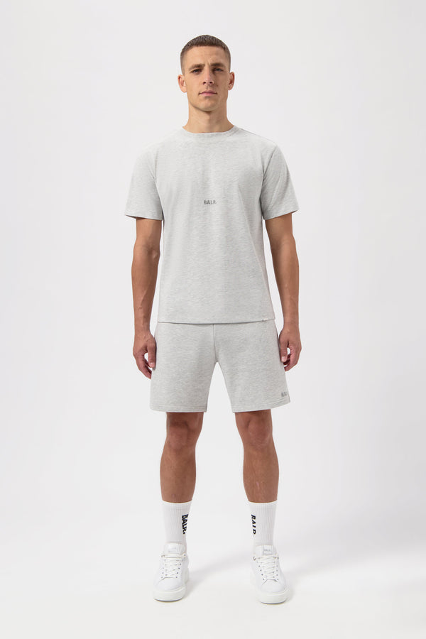 Balr. Logo T-Shirt Lt Grey Melange