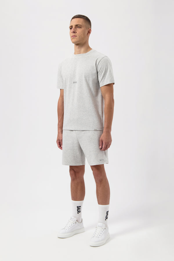 Balr. Logo T-Shirt Lt Grey Melange