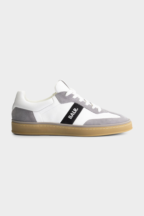 balr. London Classic Sneaker Wit/Lt Grijs