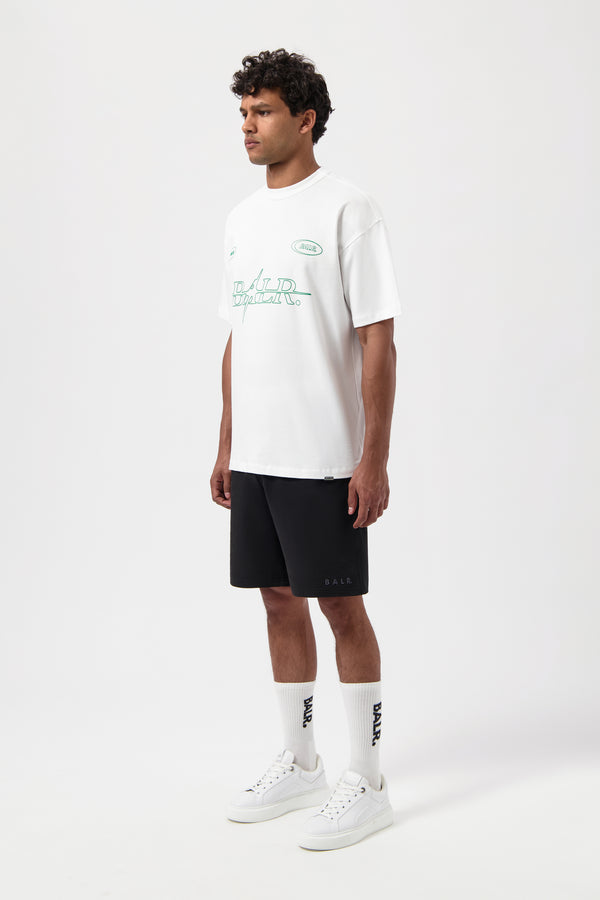 Balr. Ping Box T-Shirt Bright White