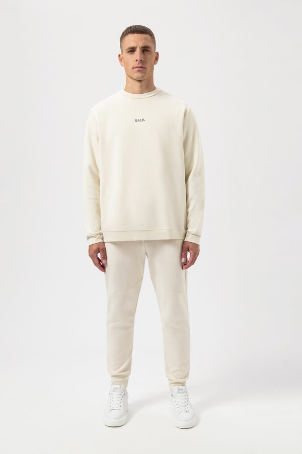 Balr. Q-Series Regular Fit Crewneck White Swan