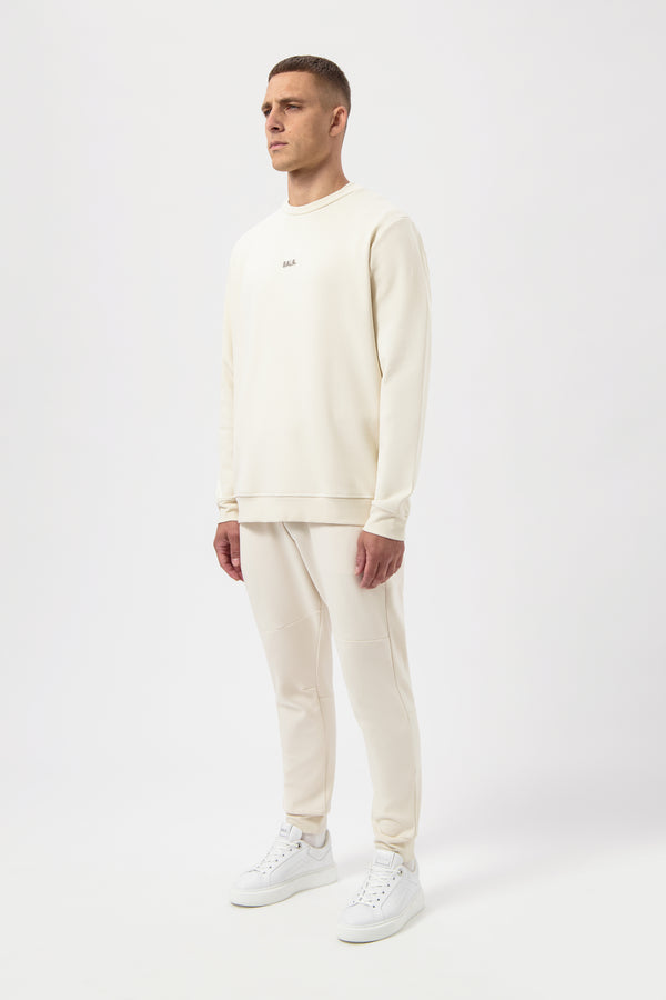 Balr. Q-Series Regular Fit Crewneck White Swan