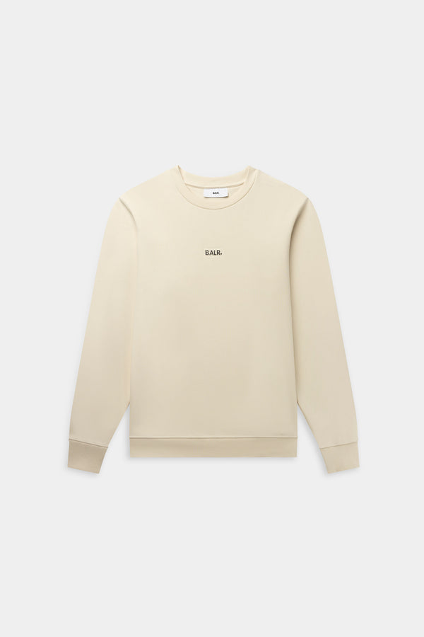 balr. Q-Series Regular Fit Crewneck White Swan