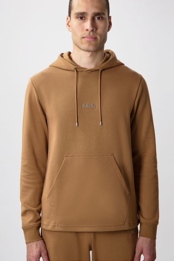 Balr. Q-Series Regular Fit Hoodie Toasted Coconut
