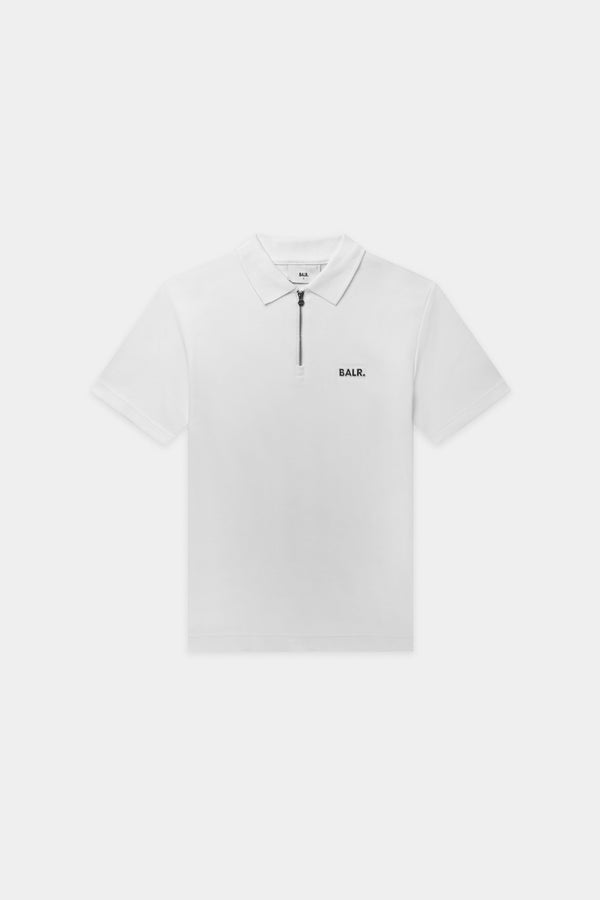 balr. Q-Series Regular Fit Poloshirt Bright White