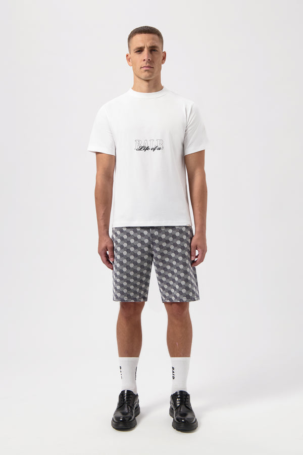 Balr. Script T-Shirt Bright White