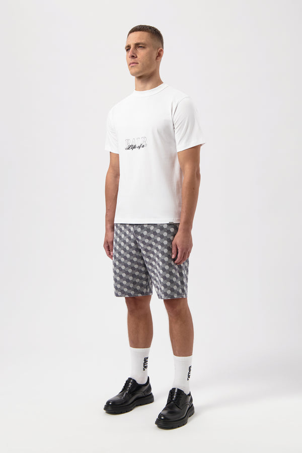 Balr. Script T-Shirt Bright White