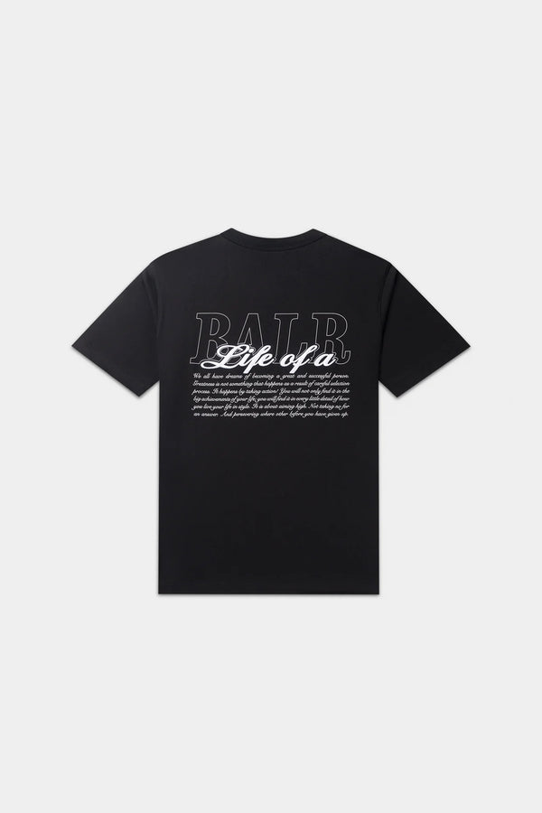 Balr. Script T-Shirt Jet Black