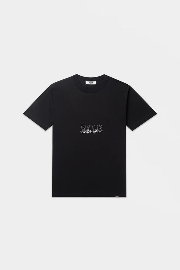 balr. Script T-Shirt Jet Black