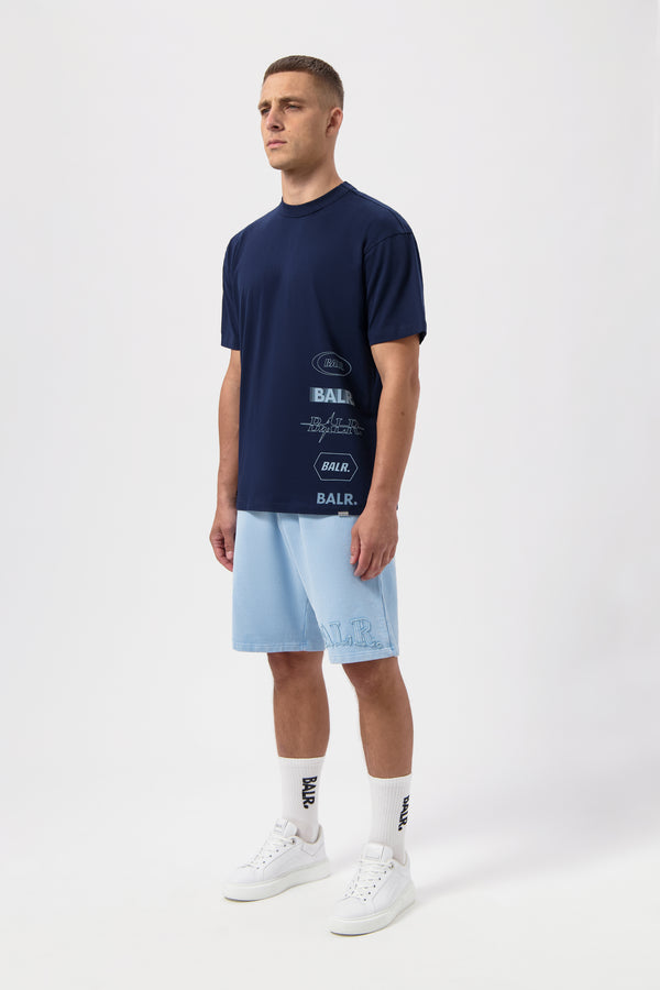 Balr. Tags Box T-Shirt Space Navy