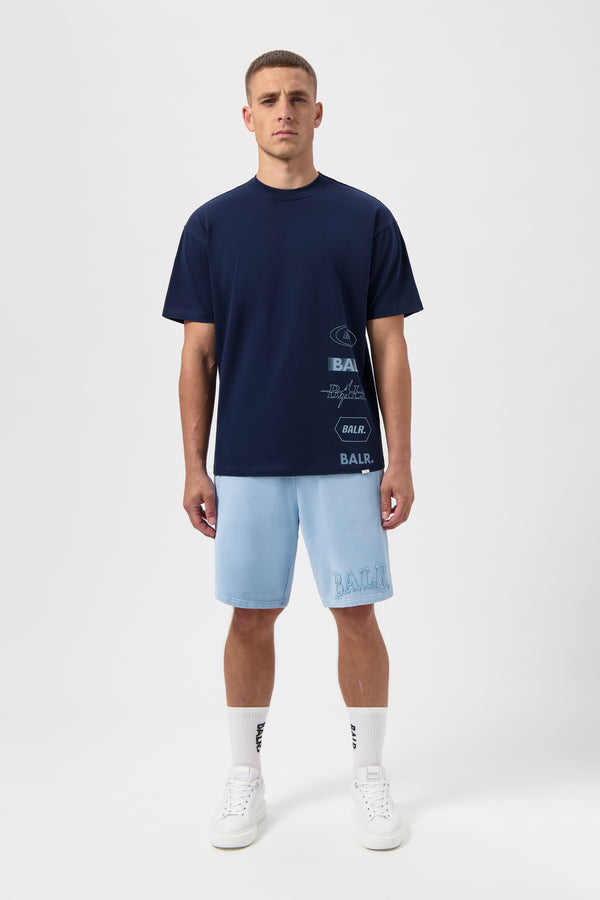 Balr. Tags Box T-Shirt Space Navy
