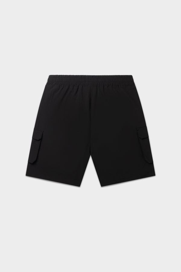 Balr. Tech Cargo Shorts Jet Black