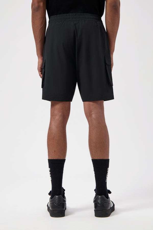 Balr. Tech Cargo Shorts Jet Black