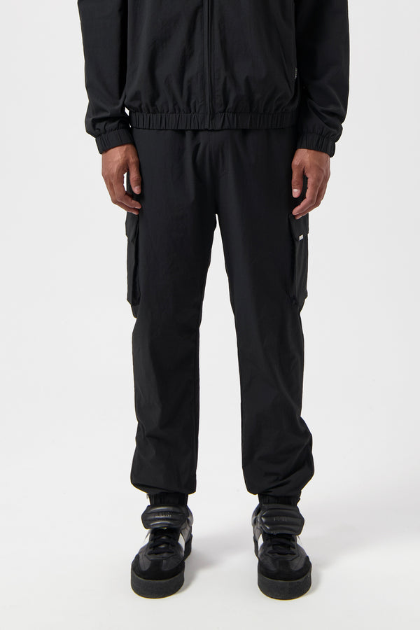 Balr. Tech Cuffed Cargo Broek Jet Black