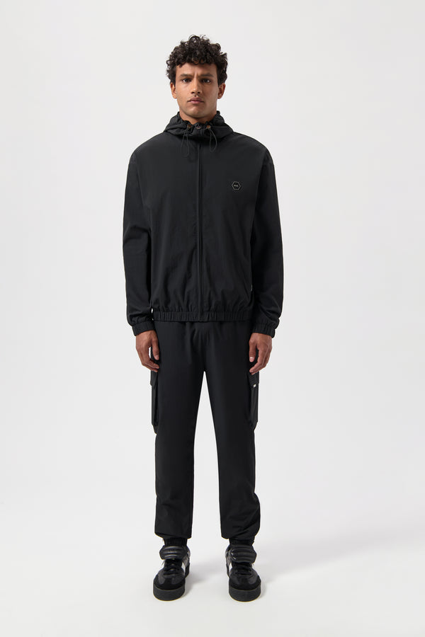 Balr. Tech Wind Breaker Jet Black