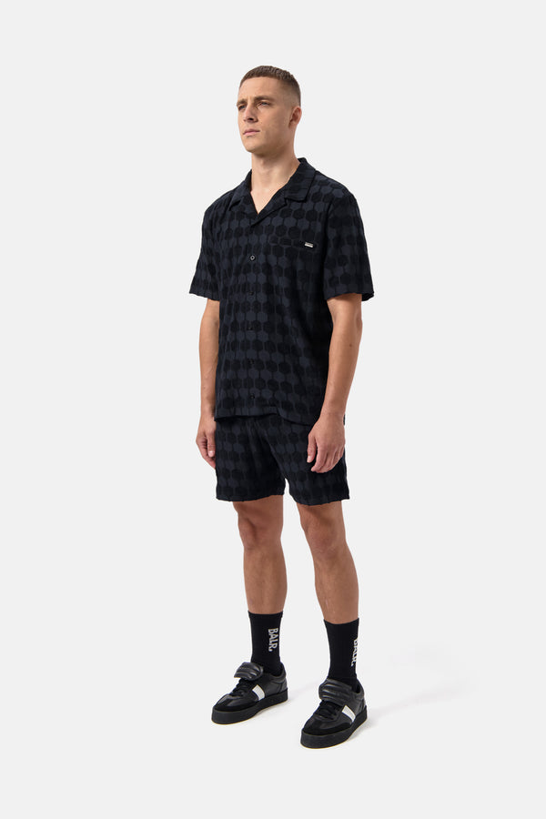Balr. Terry Box Shirt Jet Black