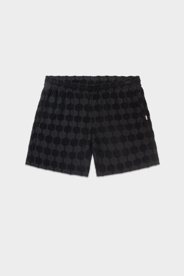 balr. Terry Shorts Jet Black