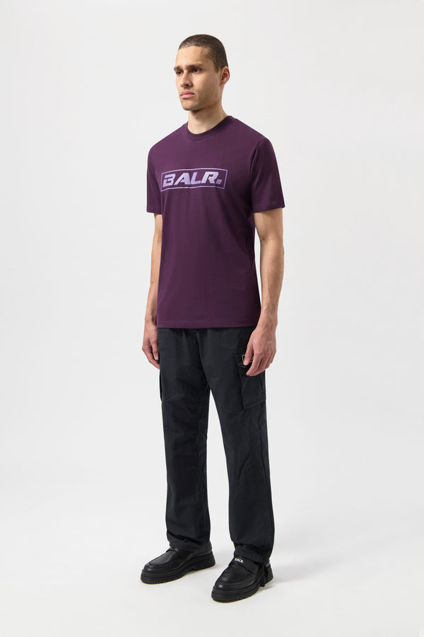 Balr. The Club Regular Fit T-shirt Plum Perfect