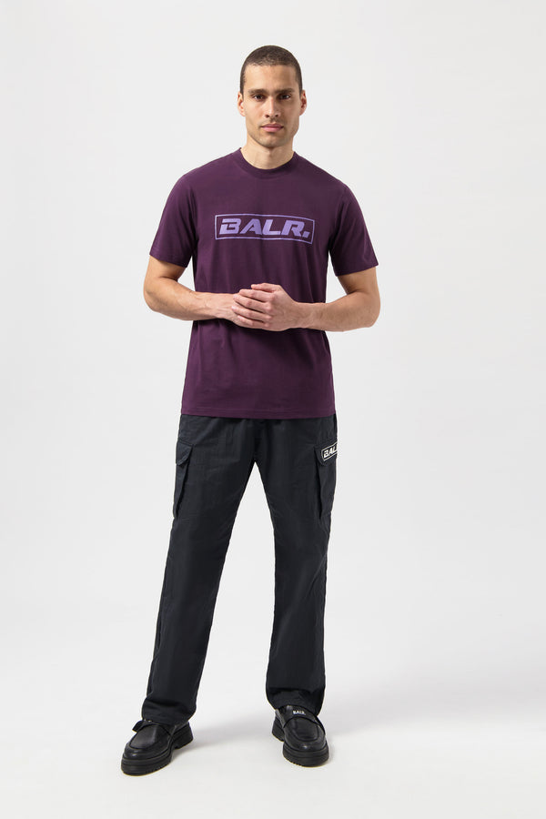 Balr. The Club Regular Fit T-shirt Plum Perfect