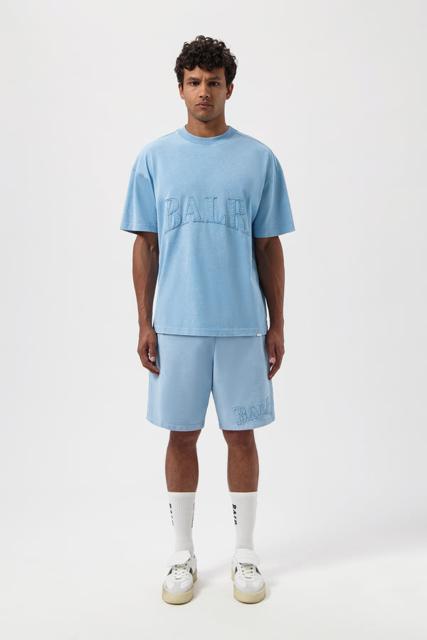 Balr. Urban Washed Box T-Shirt Breeze Blue
